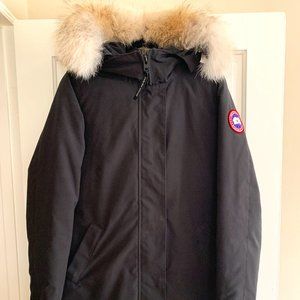 Canada Goose- Victoria Parka Black Womens Jacket